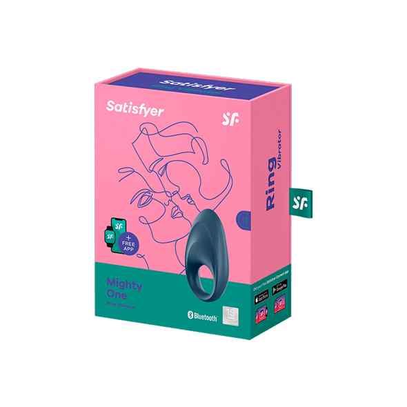Satisfyer - Mighty One Vibratore ad anello con app 1 St