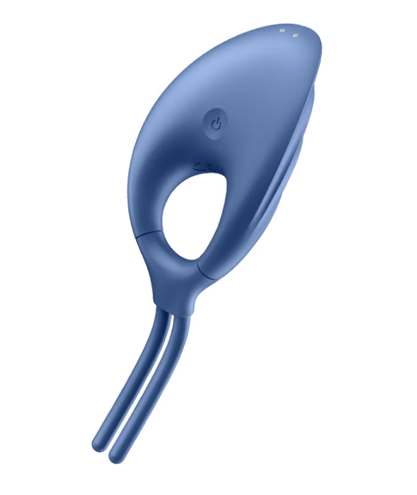 Vibratore ad anello satisfyer swordsman - blu 1 St