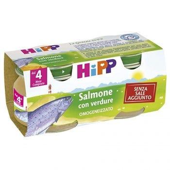 Hipp Biologico Omogeneizzato Salmone 2 x 80 g — confronto prezzi
