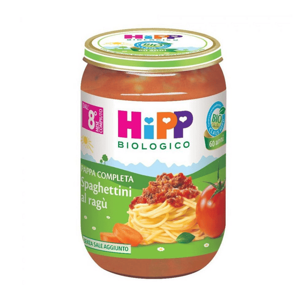 Hipp bio past.spaghettini ragu