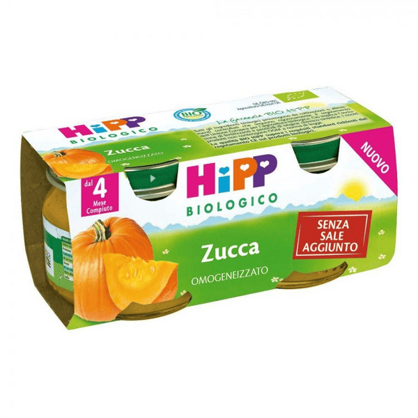 Hipp bio hipp bio omogeneizzato zucca 2x80 g — confronto prezzi