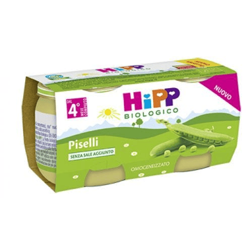 Hipp Bio Omog Piselli 2x80 g Pappa