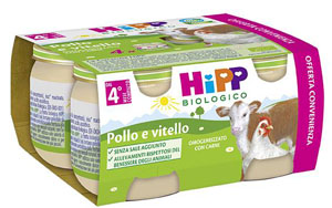HIPP BIO OMOG POLLO VITEL 4X80G