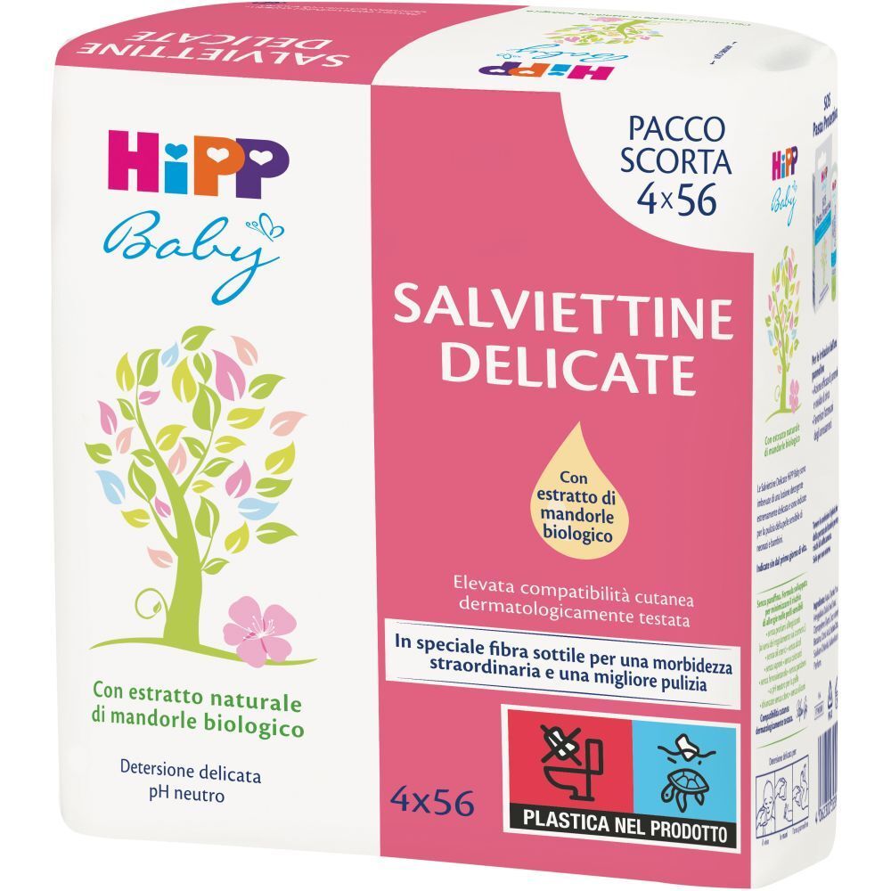 Hipp Salviettine Del Mult4X56P 4x56 pz Salviette — confronto prezzi