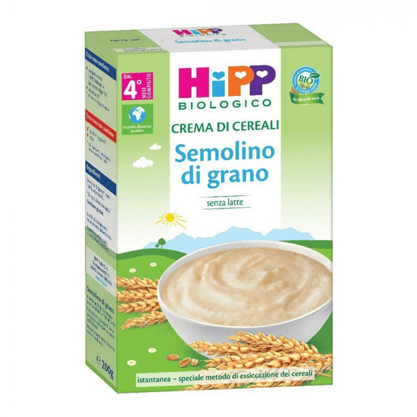 Hipp Biologico Semolino Istantaneo 200 g