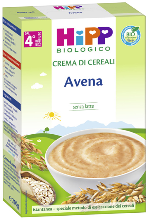 Hipp Bio Crema Cereali Avena 200 g Altro — confronto prezzi