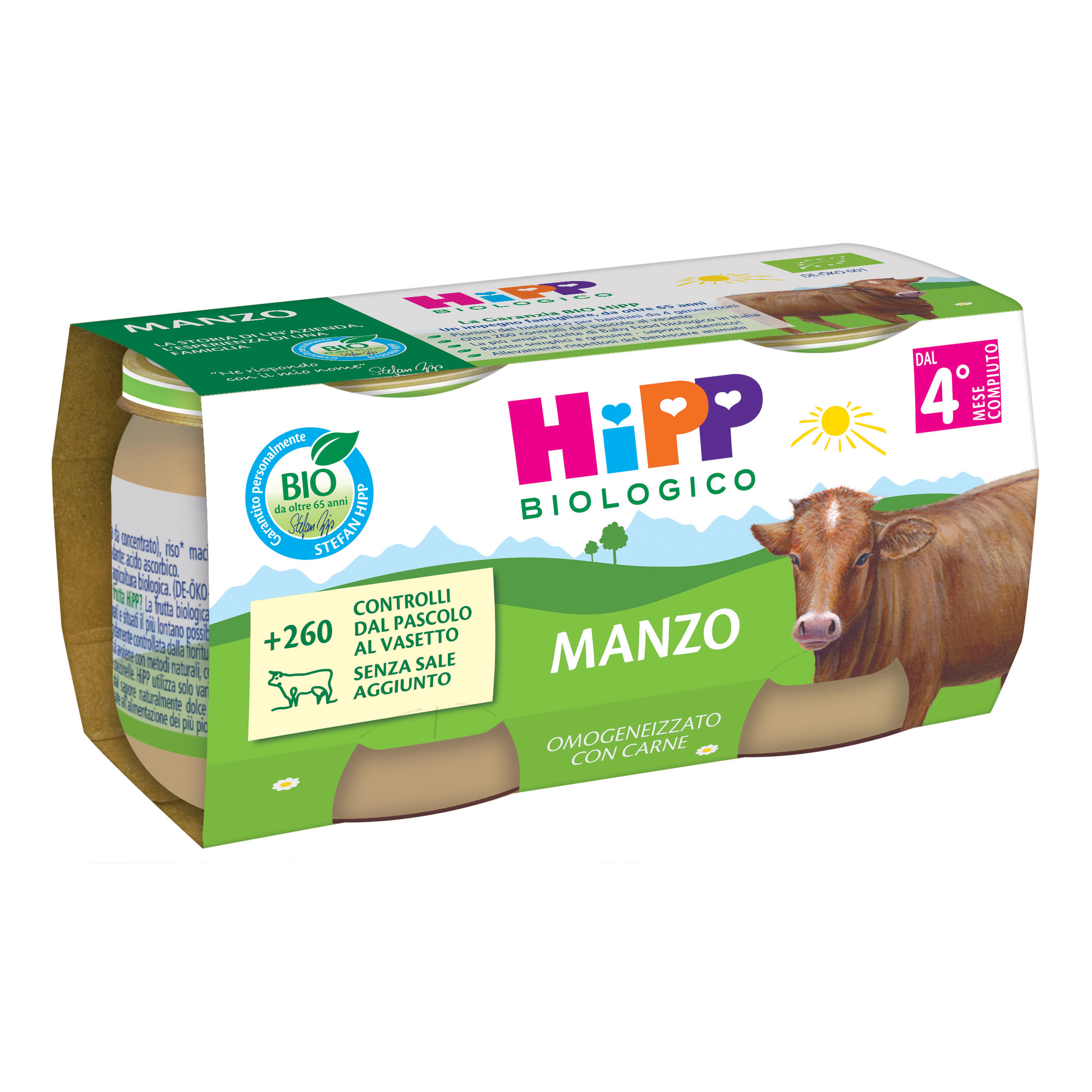 Omo hipp bio manzo 2x80g — confronto prezzi