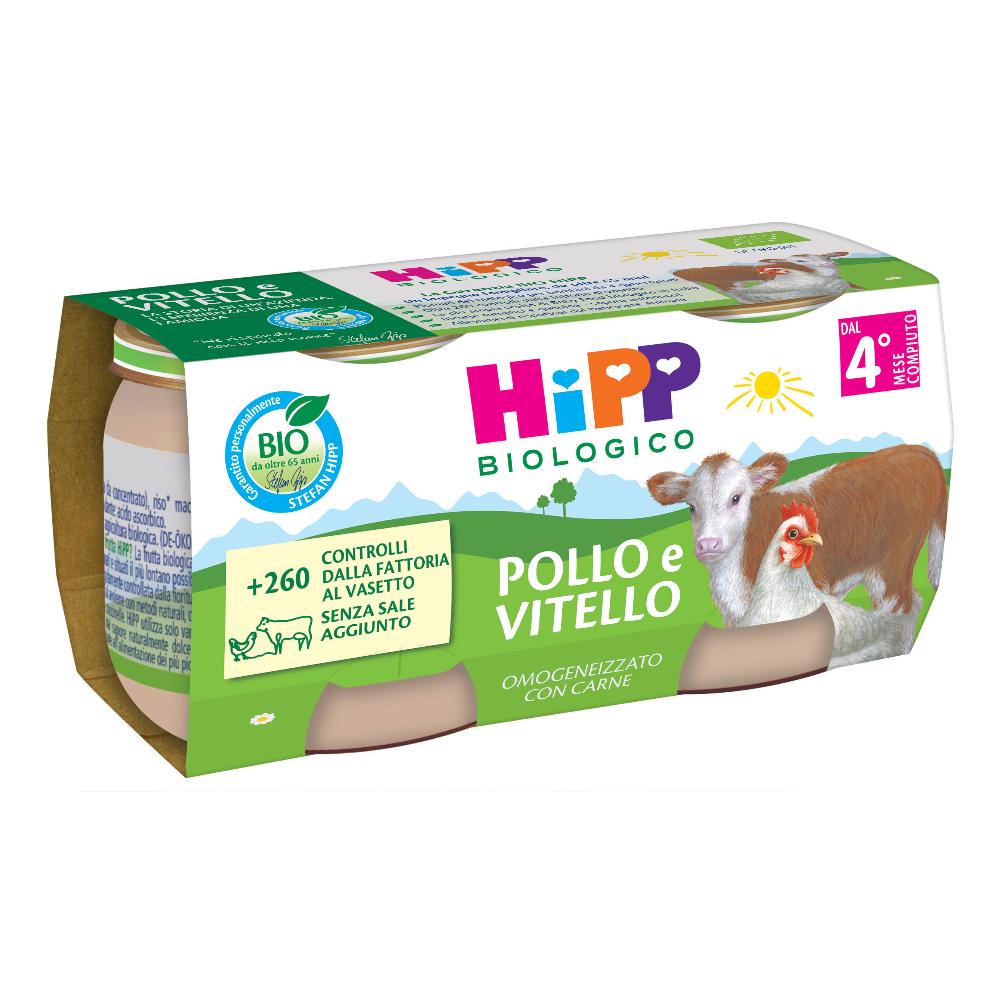 HiPP Omogenizzato Pollo e Vitello 160 g Pappa — confronto prezzi