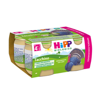 Hipp bio omogeneizzato tacchino 4 pezzi da 80 g — confronto prezzi