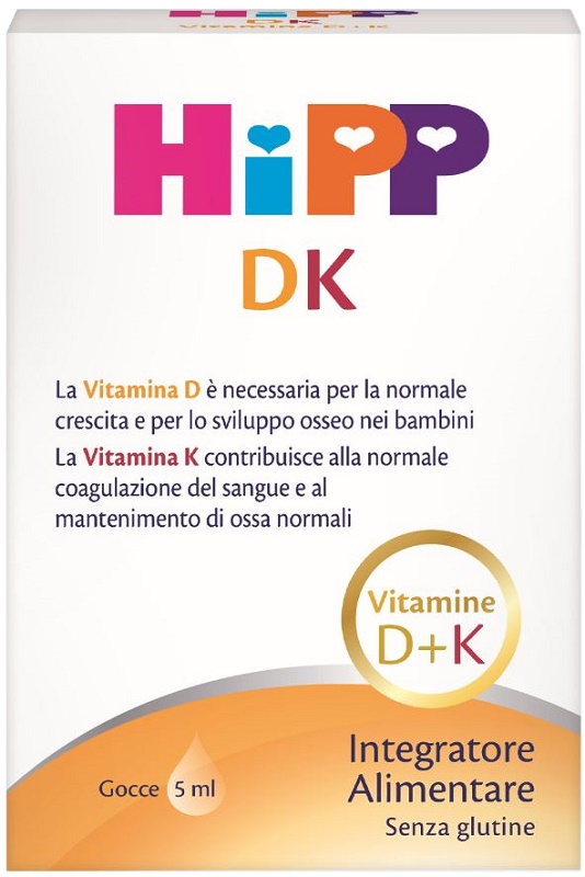 Hipp Dk Integratore Per Lo Sviluppo Osseo Dei Bambini Gocce Orali 5ml — confronto prezzi