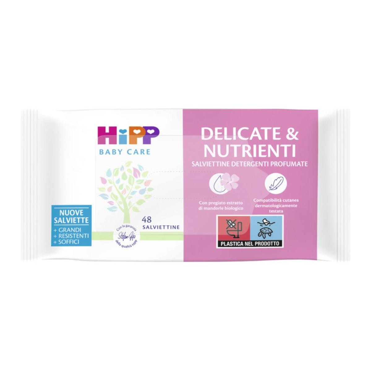 HIPP Delicate & Nutrienti 48 Salviettine Detergenti Profumate — confronto prezzi