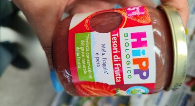 HiPP Tesori di Frutta - Omogeneizzato Biologico Mela Fragola e Pera dai 5 Mesi, 160g — confronto prezzi