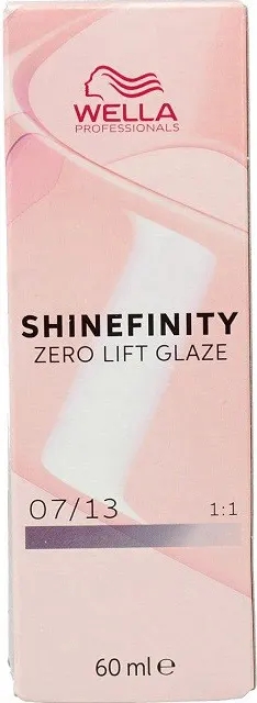 Wella Shinefinity Zero Lift Glaze N.07/13 Toffee Cream Colorazione Per Capelli 90ml