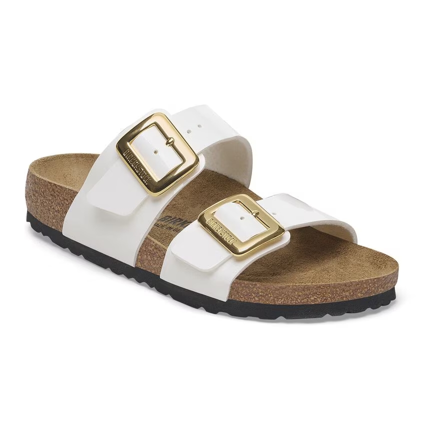 Birkenstock Sydney CB Graceful Pearl White Birko Flor 38