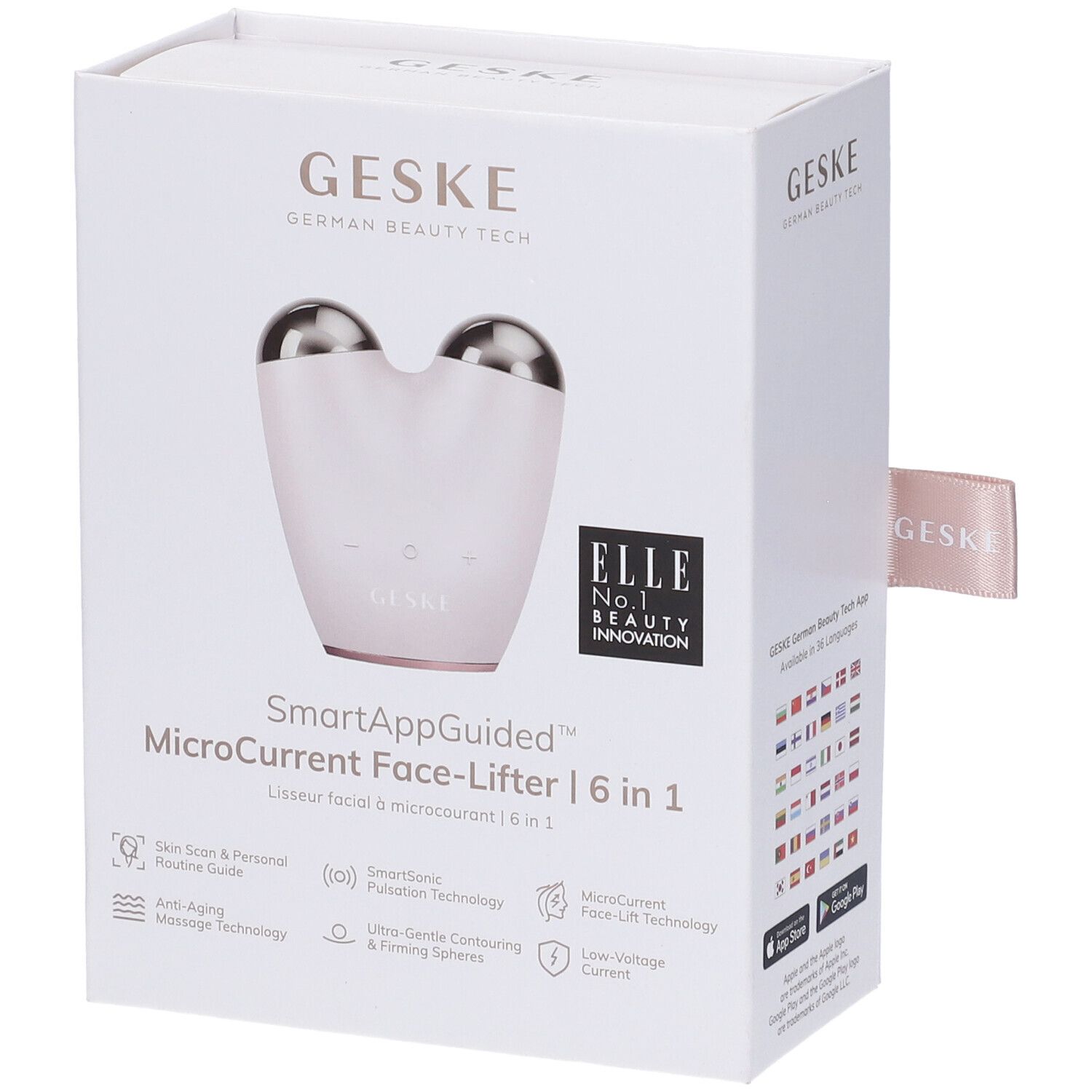 GESKE MicroCurrent Face-Lifter | 6 In 1 Starlight pz Altro