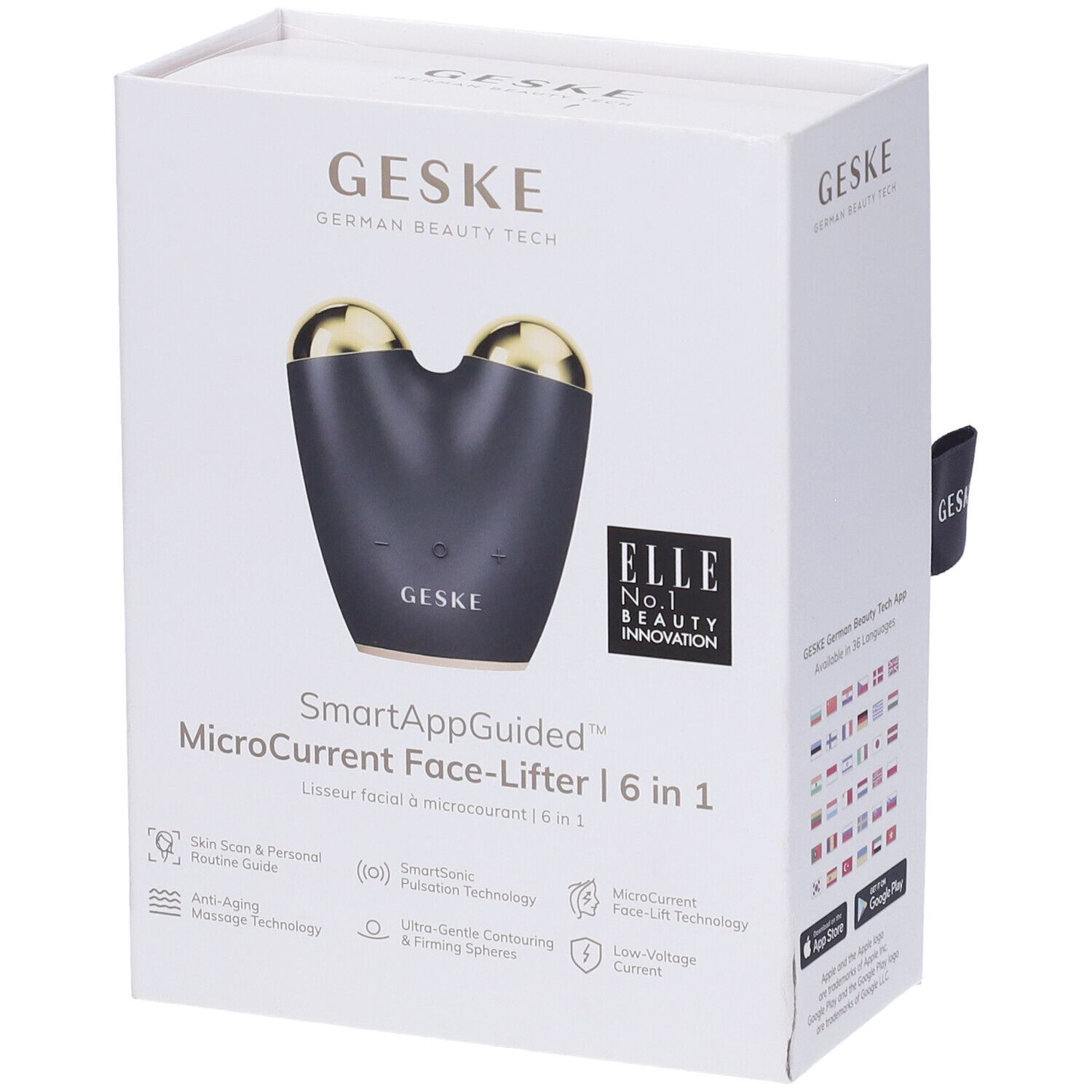 GESKE MicroCurrent Face-Lifter | 6 In 1 Grigio pz Altro