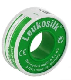 Leukoplast Leukosilk - Cerotto in Rocchetto ipoallergenico bianco 1,25x500cm