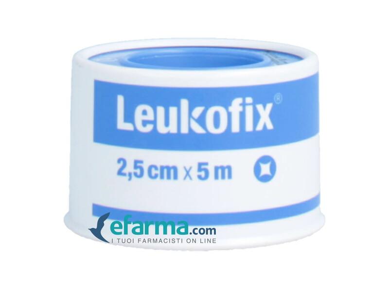 Leukofix Cerotto Rocchetto Trasparente Per Fissaggio Cannule 5m X 2,5cm