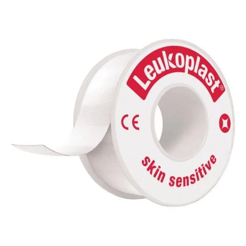 Leukoplast Skin Sensitive Cerotto su Rocchetto 2,6 m x 2,5 cm con Adesivo in Silicone per Pelli Sensibili