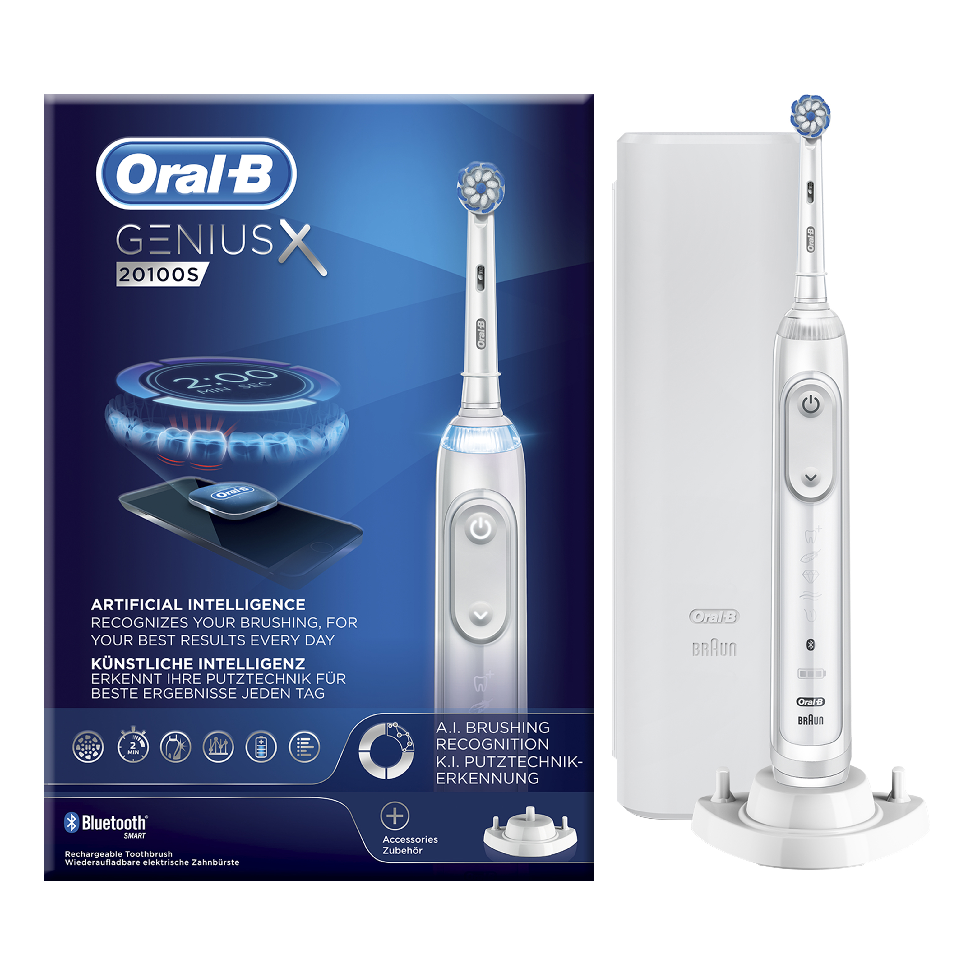 Oral-b power geniusx 20100s white — confronto prezzi