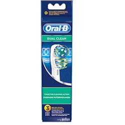 ORAL B DUALCLEAN RICAMBI EB417-3 — confronto prezzi