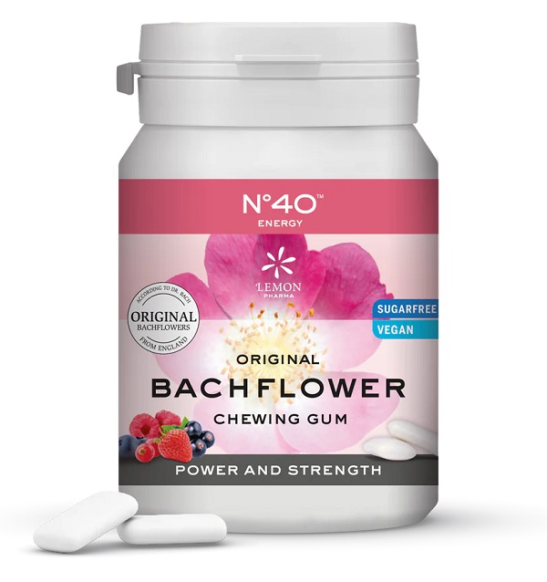 Lemon Pharma N 40 Original Bachflower Chewing-gum 60 Grammi