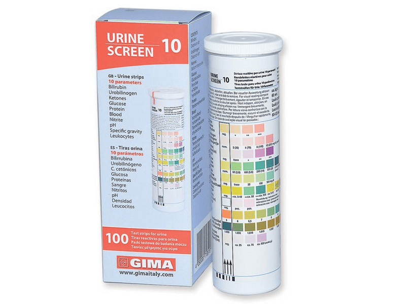 Strisce Urina In Flacone - 10 Parametri