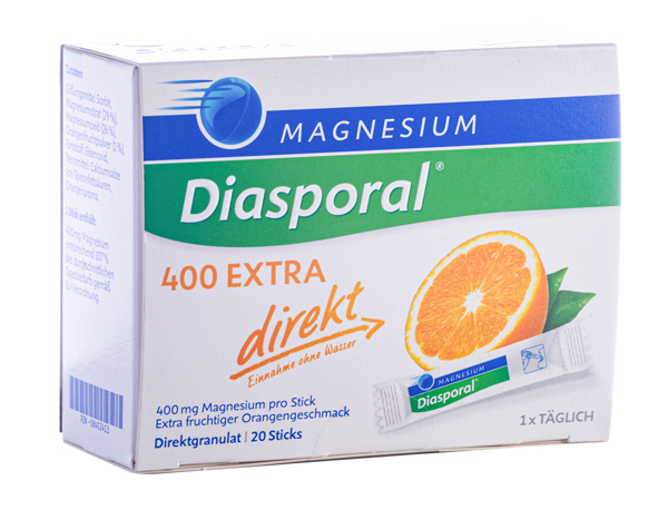 Dott. C. Cagnola Magnesio Diasporal 400 Extra - Integratore orosolubile di magnesio, 20 stick