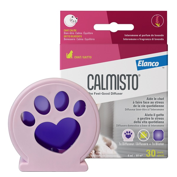 Calmisto gatto diffusore con ricarica 6 ml
