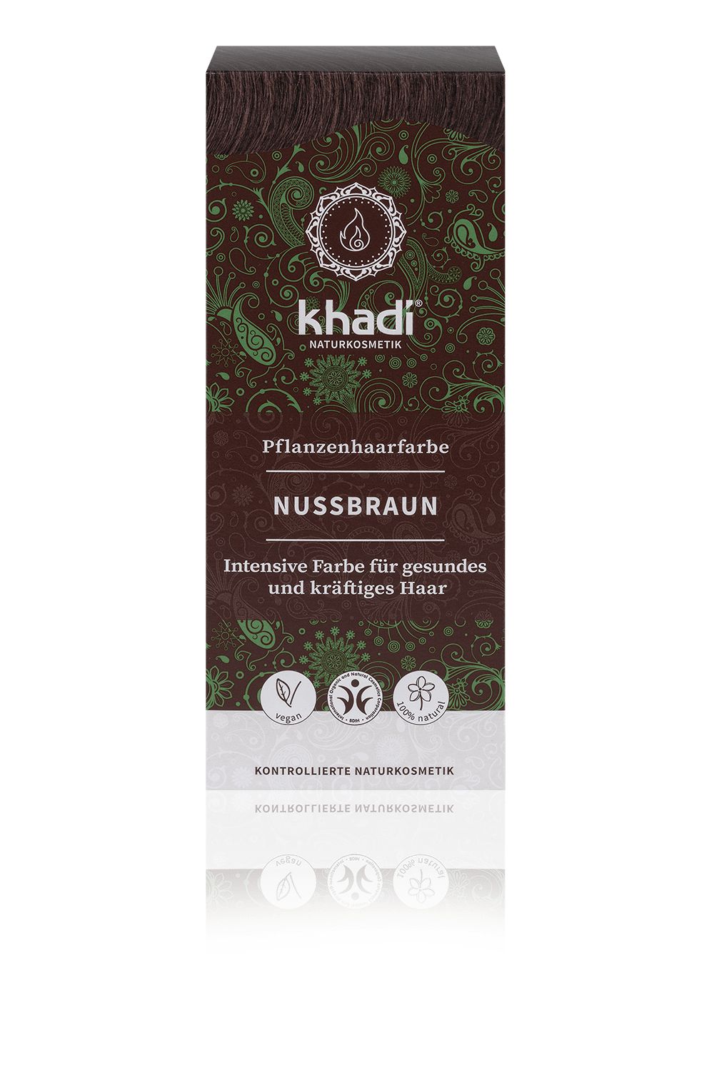 Khadi - Marrone nocciola naturale 100 g Polvere
