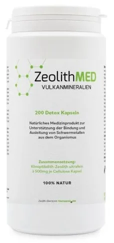 Zeolithmed minerali vulcanici detox 200 capsule