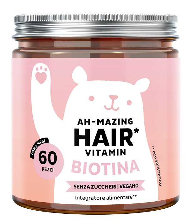 Bears With Benefits Ah-Mazing Hair Vitamins Con Biotina Caramelle Gommose 150 g