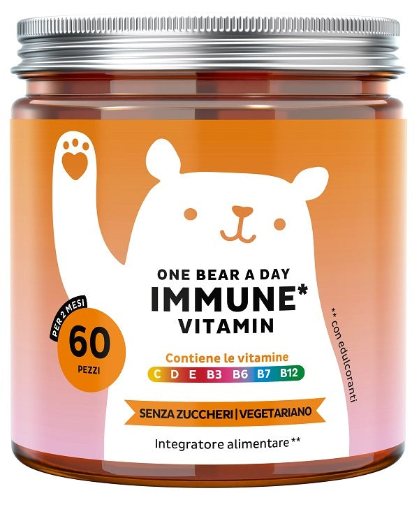 Bears with Benefits One Bear a Day Immune Vitamin Integratore per le difese, 60 caramelle gommose — confronto prezzi