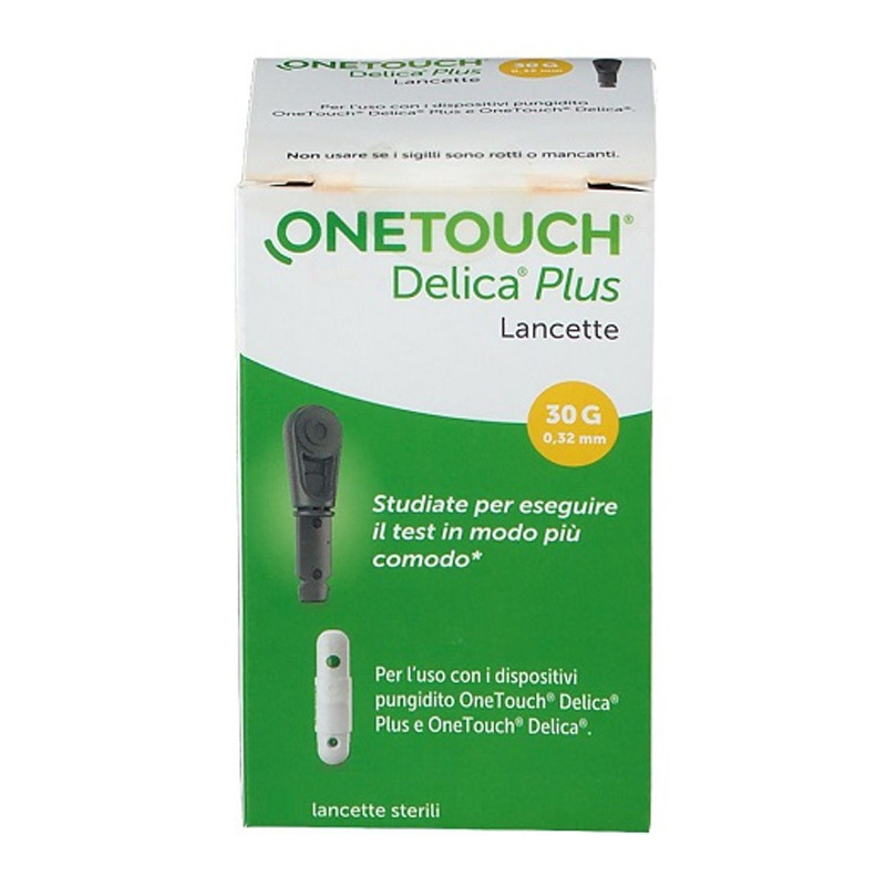Onetouch delica plus lancette 25 pezzi