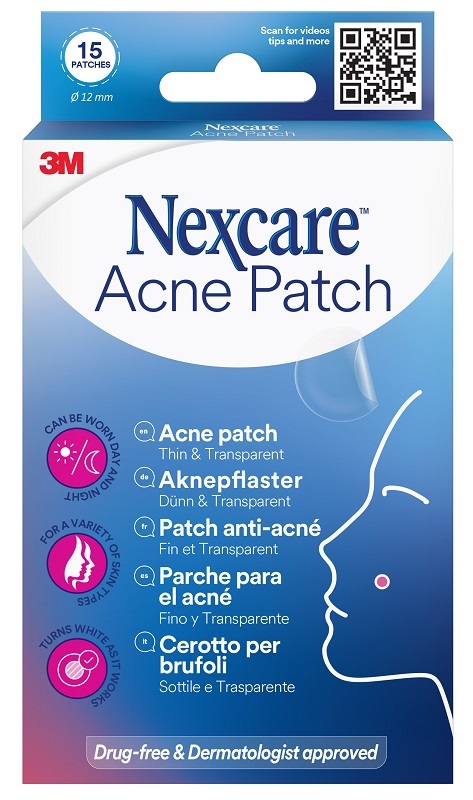 Cerotto brufoli nexcare acne patch 15 pezzi