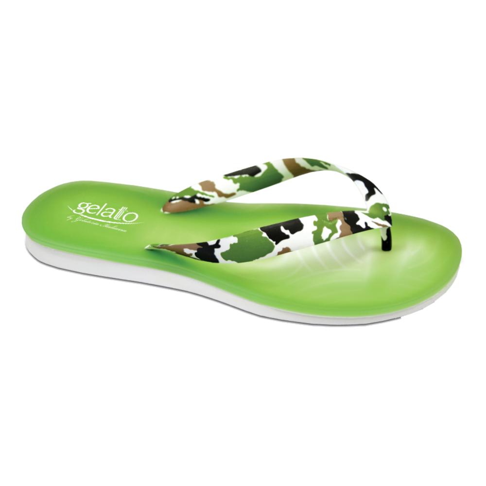 Infradito gelato uomo con plantare gel camouflage/lime 44/45 1 paio — confronto prezzi