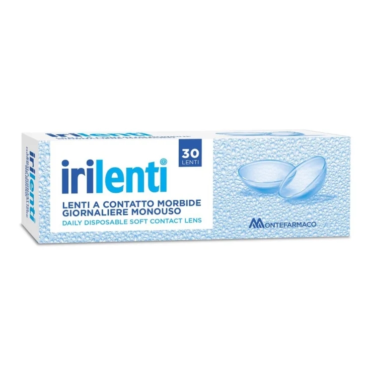 Irilenti Daily -1.00 Lenti A Contatto Morbide Giornaliere Monouso 30 Pezzi