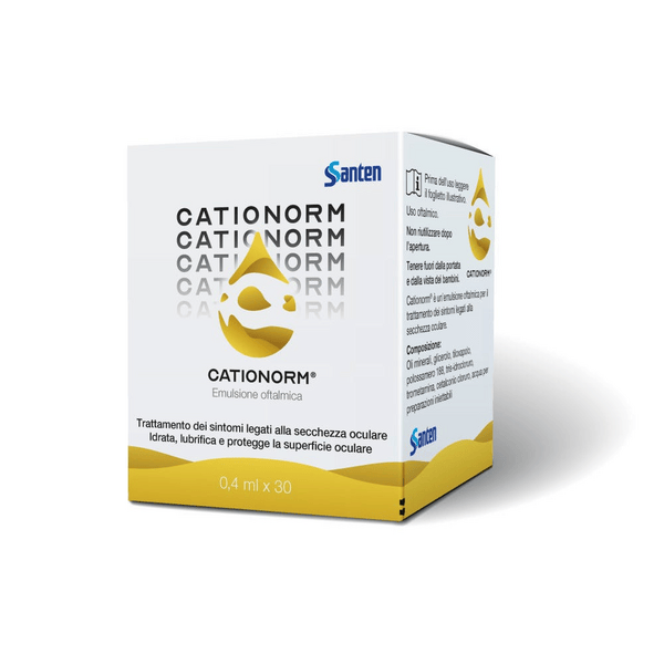 Cationorm Gocce Oculari 30 Contenitori Monodose da 0,4ml
