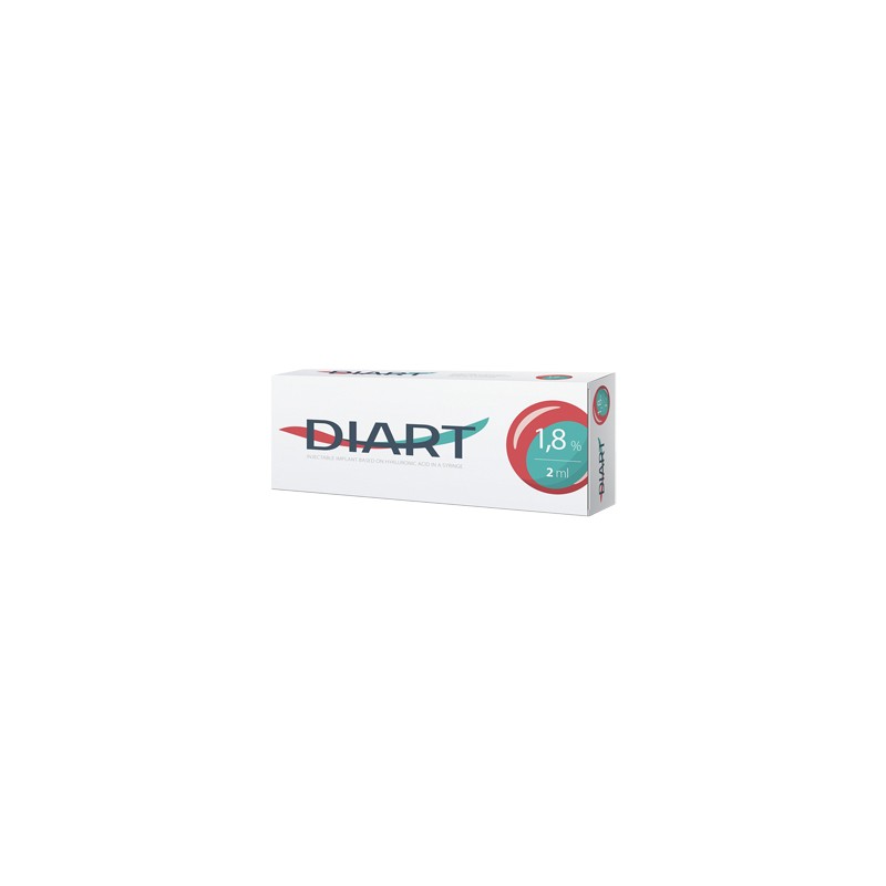 Diaco Diart 1.8% Dispositivo Medico Siringa Pre-Riempita Acido Ialuronico, 2ml