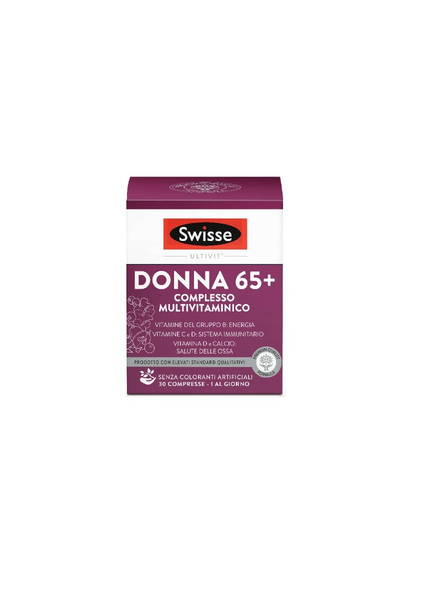 Swisse Donna 65+ Integratore Multivitaminico 30 Compresse