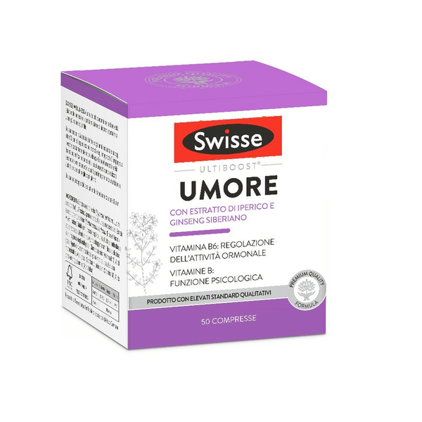 Swisse Umore Integratore con Iperico e Ginseng 50 Compresse — confronto prezzi