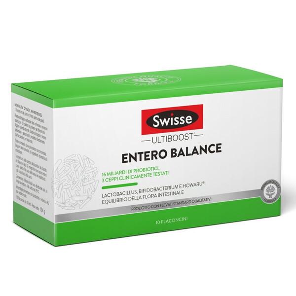 Swisse Entero Balance Liquido Integratore Alimentare, 10 Flaconcini