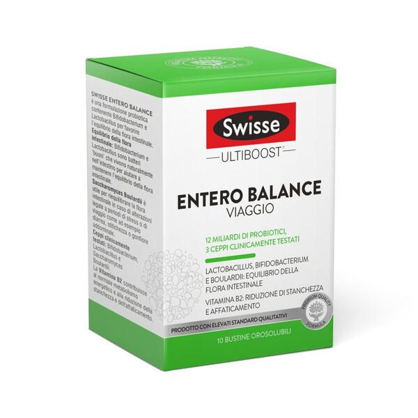 Swisse Entero Balance Viaggio Integratore Probiotici 10 Bustine — confronto prezzi