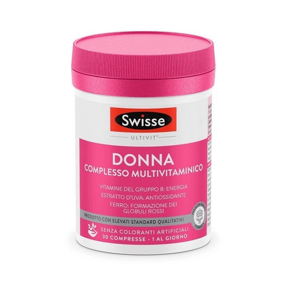 Swisse Donna Integratore Con Complesso Multivitaminico 30 Compresse