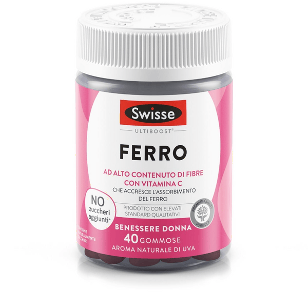 Swisse Ferro Integratore Ferro Con Vitamina C 40 Gommose