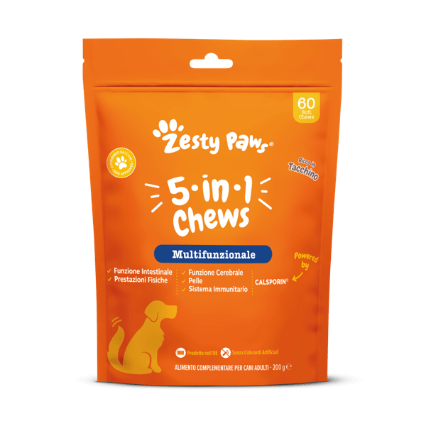 Zesty Paws 5 in 1 Multifunzionale 60 Chews — confronto prezzi