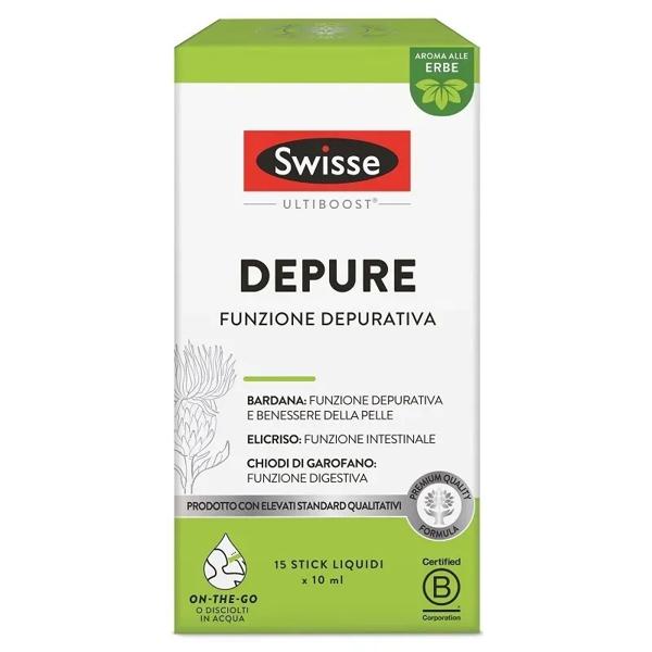 Swisse Depure Integratore Depurativo per la Digestione 15 Stick — confronto prezzi
