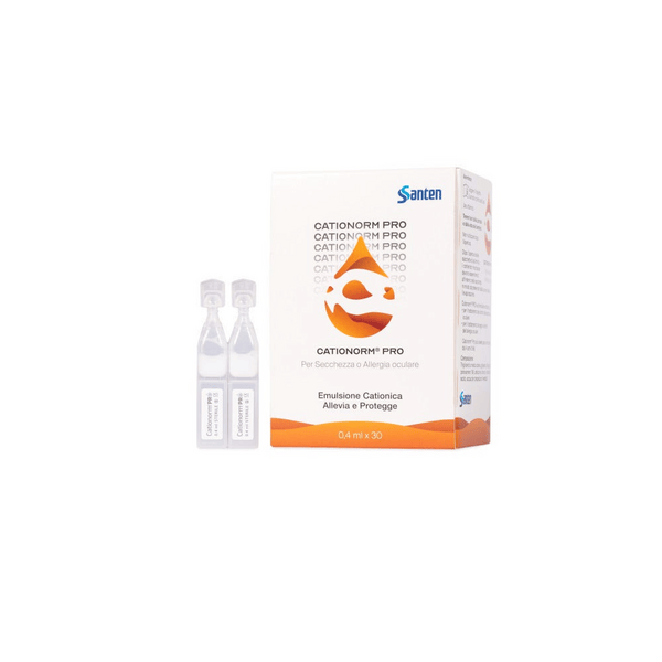 Cationorm Pro Emulsione Oftalmica 30 Flaconcini Monodose Da 0,4 Ml