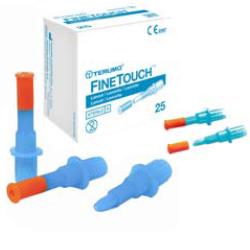 Terumo Finetouch Lancette Pungidito G23, 25 Lancette
