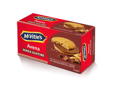 Mc Vitie's Avena Al Cioccolato Al Latte Senza Glutine 150 G